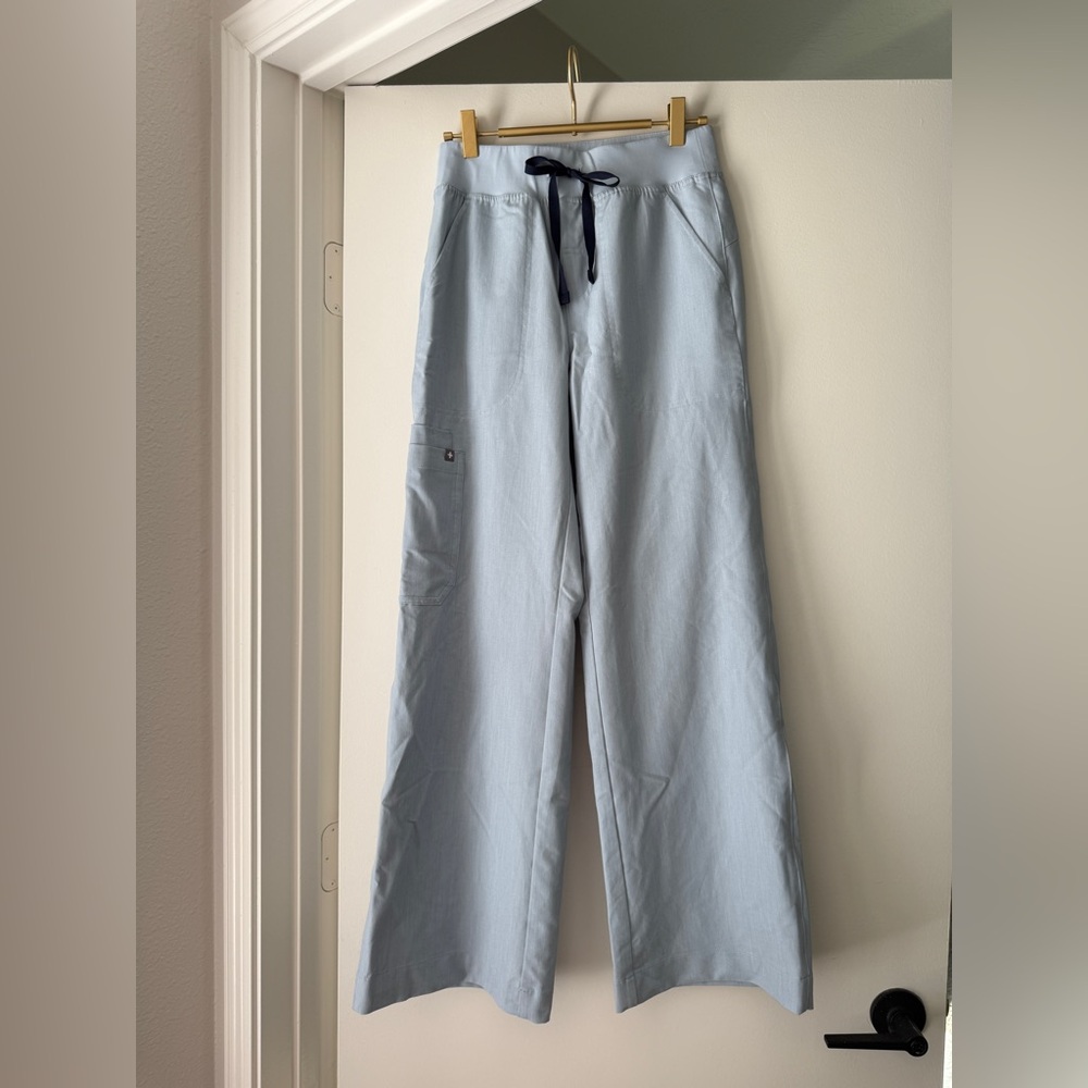 Figs Light Blue Women's Scrub Bottoms